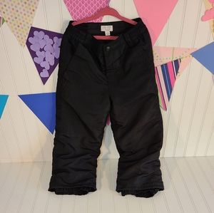 The Children's Place Girls Snow Pants Black size 5